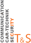 T & S Communication Security und Cartechnik Logo